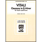 Chaconne in G Minor for violin and piano; Tomaso Antonio Vitali