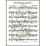 Polonaise de Concert in D Major, op. 4 for violin and piano; Henryk Wieniawski (International)
