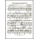Polonaise de Concert in D Major, op. 4 for violin and piano; Henryk Wieniawski (International)