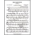 Two Mazurkas, opus 12 for violin and piano; Henri Wieniawski (International)