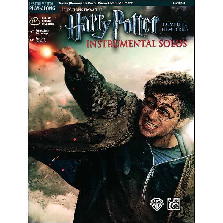 Selections from Harry Potter for violin and piano (complete); John Williams (Alfred)