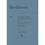An die ferne Geliebte (To the Distant Beloved), Op.98 for low voice and piano; Ludwig van Beethoven