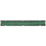 Bobelock Single Bow Case, Vinyl-Covered with Green Interior