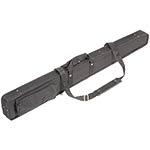Bobelock Single German Bass Bow Case, Zippered cover, Green interior