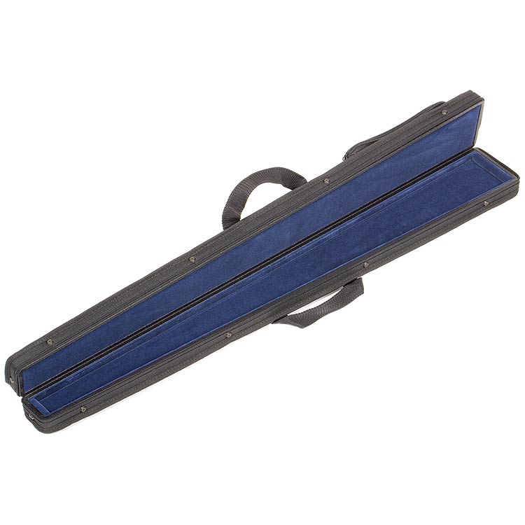 Bobelock Single German Bass Bow Case, Zippered Cover, Blue