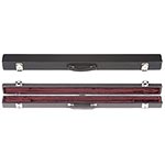 Bobelock Two Bow Case, Vinyl-Covered with Wine Interior