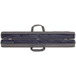 Bobelock Two French Bass Bow Case, Zippered Cover, Blue Interior