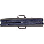 Bobelock Two German Bass Bow Case, Zippered Cover, Blue