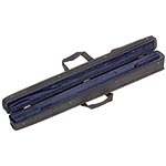 Bobelock Two German Bass Bow Case, Zippered Cover, Blue
