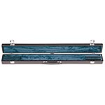 Bobelock Three Bow Case, Vinyl-Covered with Blue Interior