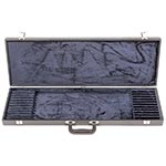 Bobelock Twelve Bow Case, Vinyl-Covered with Blue Interior