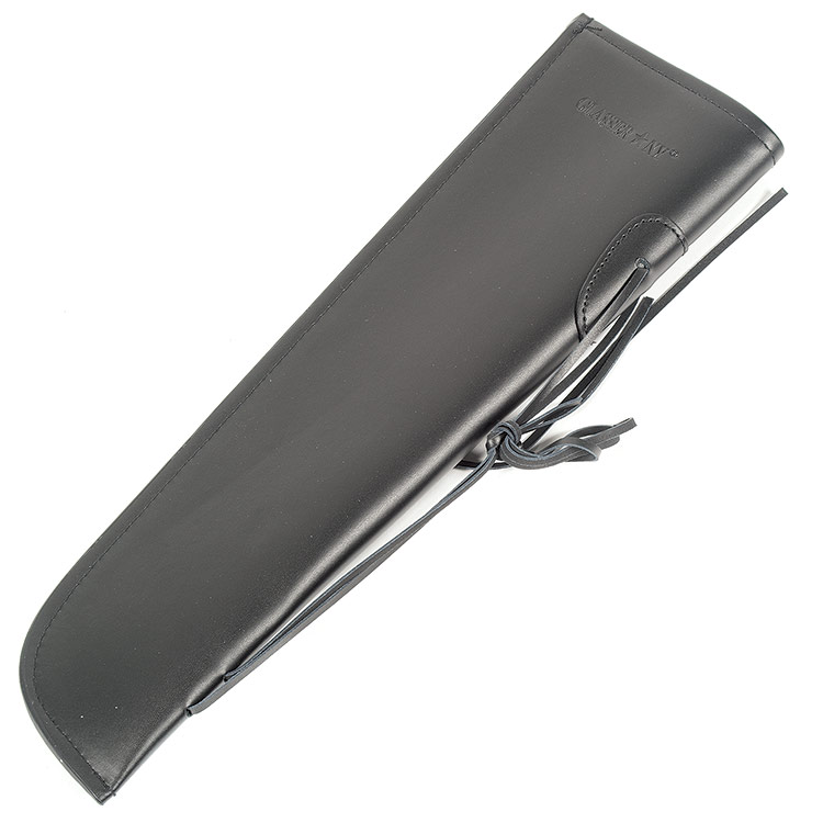 Glasser Black Leather Bass Bow Quiver