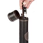 Pedi Double Bow Case for Violin, Viola or Cello, Black