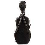 Accord Hybrid Black 4/4 Large Size Cello Case with Gray Interior