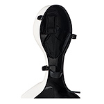 Accord Ultralight White 4/4 Medium Size Cello Case with Gray Interior