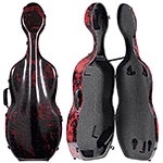 A-Case 3D Red 4/4 Cello Case