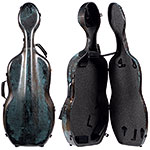 A-Case 3D Turquoise 4/4 Cello Case