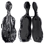 A-Case 3D White 4/4 Cello Case
