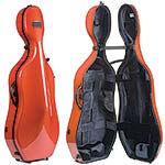 Bam Newtech 1002NWT Terracotta 4/4 Cello Case with Wheels