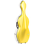 Bam Bonbon Hightech Cello Case, Yellow/White