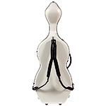 Bam Bonbon Hightech Cello Case, Yellow/White