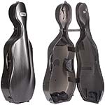 Bam Hightech Compact 1004XLLB Black Lazure 4/4 Cello Case