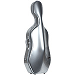 Bam France La Defense Hightech Cello Case, Brushed Aluminum