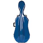 Bobelock 2000W Blue Fiberglass 4/4 Extra Large Cello Case