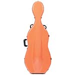 Bobelock 2000W Orange Fiberglass 4/4 Cello Case