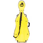 Bobelock 2000W Yellow Fiberglass 4/4 Cello Case