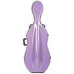 Bobelock 2000W Purple Fiberglass 4/4 Cello Case