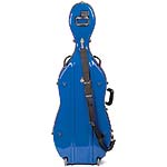 Bobelock 2000W Blue Fiberglass 4/4 Cello Case