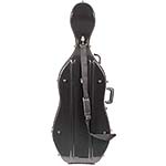 Bobelock 2002 Slim Black Fiberglass 4/4 Cello Case