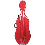 Bobelock 2002 Slim Red Fiberglass 4/4 Cello Case