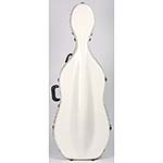 Bobelock 2002 Slim White Fiberglass 4/4 Cello Case