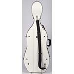 Bobelock 2002 Slim White Fiberglass 4/4 Cello Case
