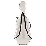 Brack 4/4 White Cello Case