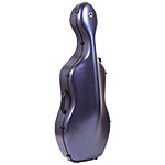 Carlisle Prestige 4/4 Cello Case, Midnight Blue with Black Interior