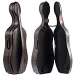 JW Eastman CL-K4 Ultra Lightweight Carbon Fiber Cello Case, Camouflage, No Wheels