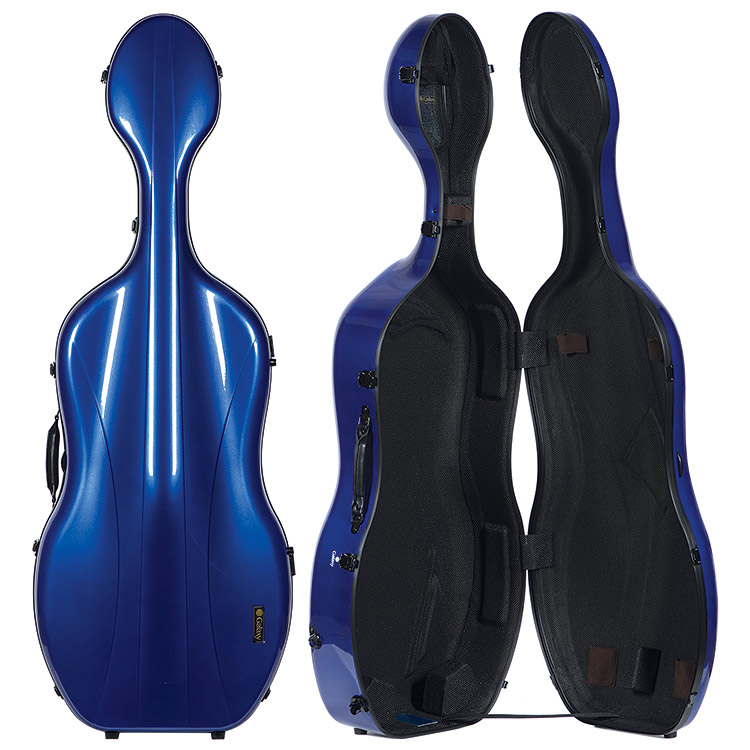 Galaxy Supernova Blue 4/4 Cello Case