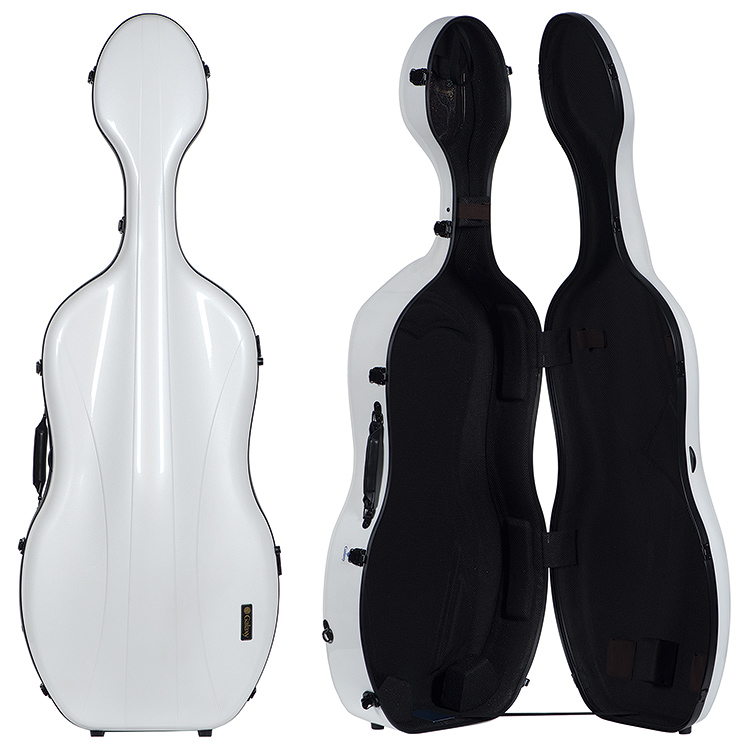 Galaxy Supernova White 4/4 Cello Case