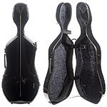 Gewa 341.210 Air 3.9 Black 4/4 Cello Case with Black Interior