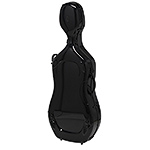 Gewa 341.210 Air 3.9 Black 4/4 Cello Case with Burgundy Interior