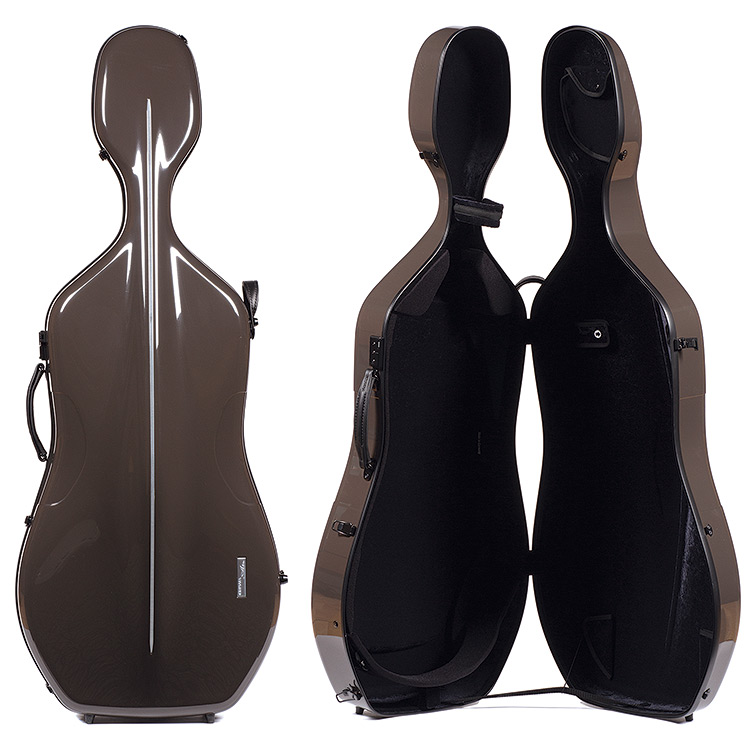 Gewa 341.270 Air 3.9 Brown 4/4 Cello Case with Black interior