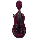 Gewa 341.280 Air 3.9 Purple 4/4 Cello Case with Black interior