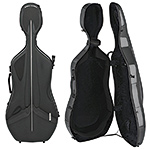Gewa 341.220 Air 3.9 Gray 4/4 Cello Case with Black Interior