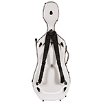 Gewa 341.240 Air 3.9 White 4/4 Cello Case with Black interior