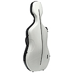 Gewa Air Anniversary Cello Case, White/Black