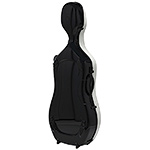 Gewa Air Anniversary Cello Case, White/Black