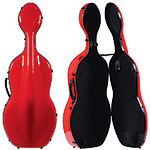 SYC NOVA Racing Red 4/4 Cello case